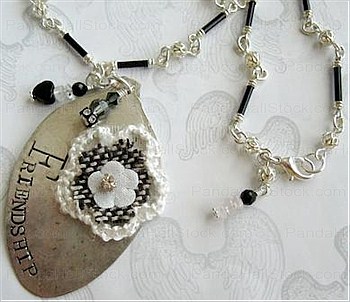 How to make hand stamped jewelry step 3